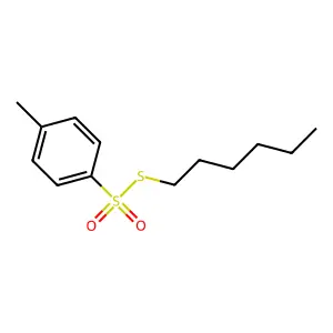 硫代对甲苯磺酸 S-己基酯 structure