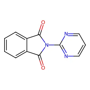 2-(Pyrimidin-2-yl)isoindoline-1,3-dione structure