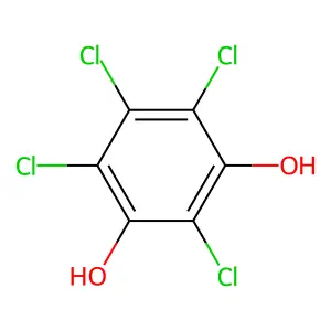 Tetrachlororesorcinol structure