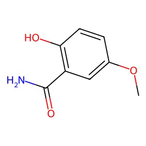 2-Hydroxy-5-methoxybenzamide structure