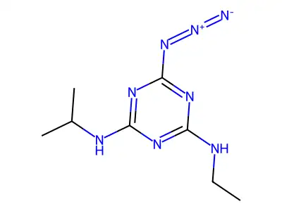 2-Azidoatrazine structure
