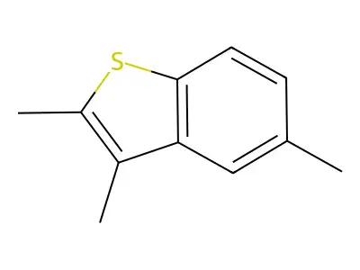 2,3,5-Trimethylbenzo[b]thiophene structure