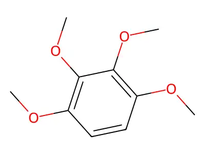 1,2,3,4-Tetramethoxybenzene structure