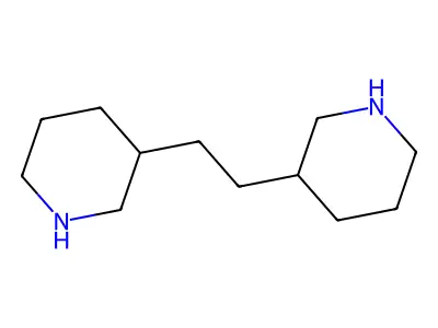 3-[2-(Piperidin-3-yl)ethyl]piperidine structure