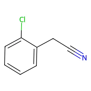 (o-Chlorophenyl)acetonitrile structure