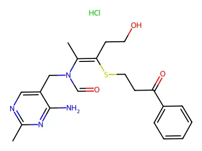 S-(beta-propiophenone)thiamine structure