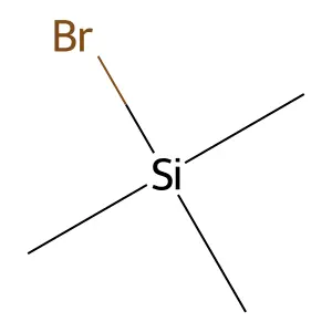 三甲基溴硅烷 structure