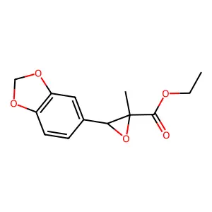 Ethyl 3-(2H-1,3-benzodioxol-5-yl)-2-methyloxirane-2-carboxylate structure