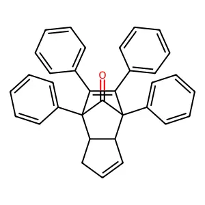1,7,8,9-Tetraphenyltricyclo[5.2.1.02,6]deca-3,8-dien-10-one structure