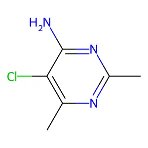 4-Amino-5-chloro-2,6-dimethylpyrimidine structure