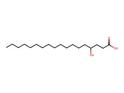 4-Hydroxy-octadecanoic acid structure