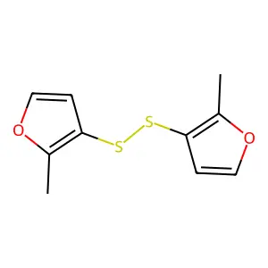 Bis(2-methyl-3-furyl)disulfide structure