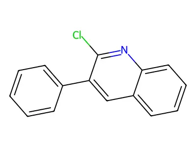 2-Chloro-3-phenylquinoline structure