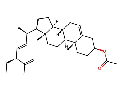 22-Dehydroclerosteryl acetate structure