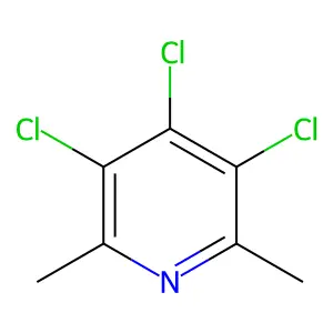 3,4,5-Trichloro-2,6-dimethylpyridine structure