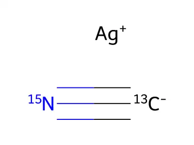 氰化银 structure