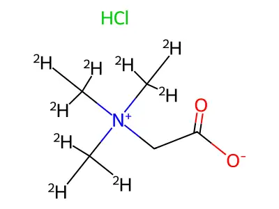Methanaminium, 1-carboxy-N,N,N-trimethyl-, chloride structure