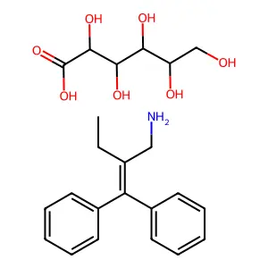 Etifelmine gluconate structure
