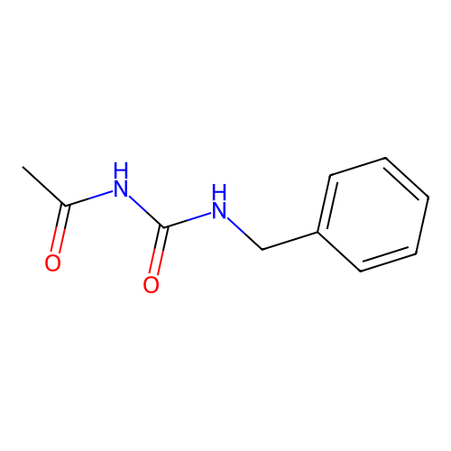 Urea, 1-acetyl-3-benzyl- structure