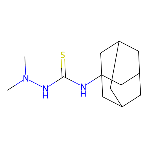 1-(1-Adamantyl)-3-(dimethylamino)thiourea structure