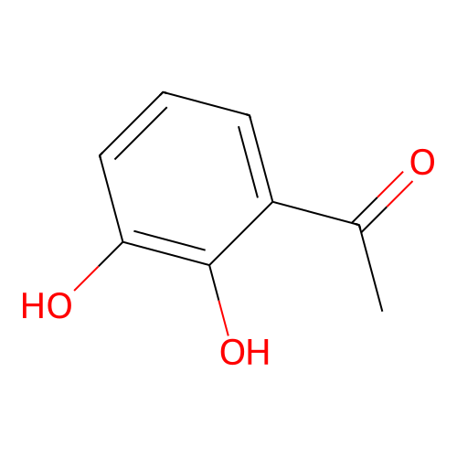 2',3'-Dihydroxyacetophenone structure