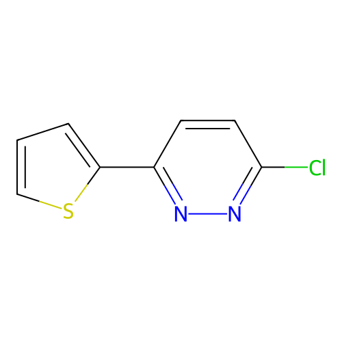 3-Chloro-6-(2-thienyl)pyridazine structure