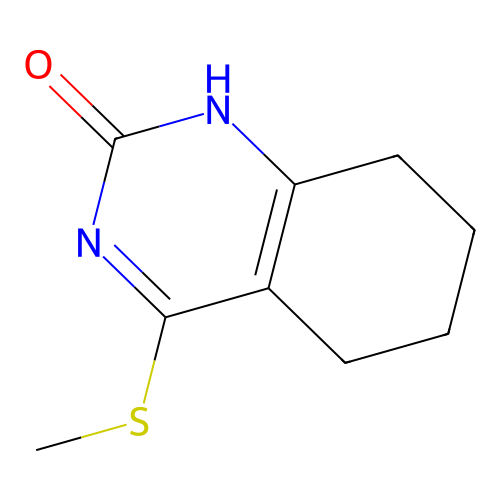 4-(methylthio)-5,6,7,8-tetrahydroquinazolin-2(1H)-one structure