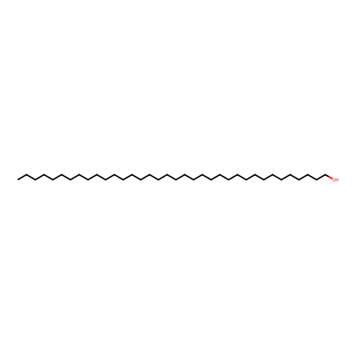 1-Hexatriacontanol structure