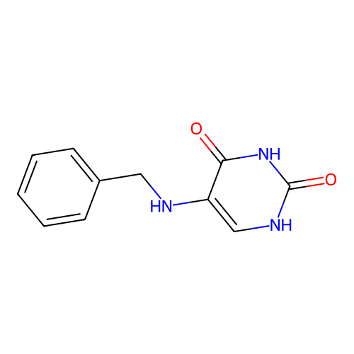 5-(Benzylamino)pyrimidine-2,4(1h,3h)-dione structure