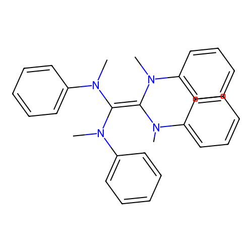 n1,n1,n2,n2-tetramethyl-n1,n1,n2,n2-tetraphenylethene-1,1,2,2-tetramine structure
