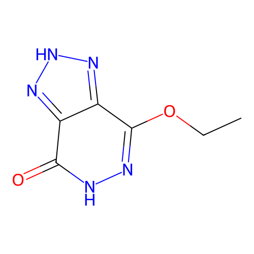 4-ethoxy-1H-[1,2,3]triazolo[4,5-d]pyridazin-7-ol structure