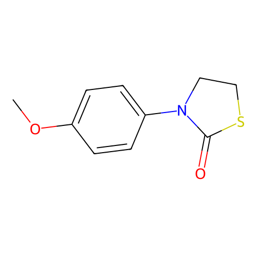 3-(4-Methoxyphenyl)-1,3-thiazolidin-2-one structure