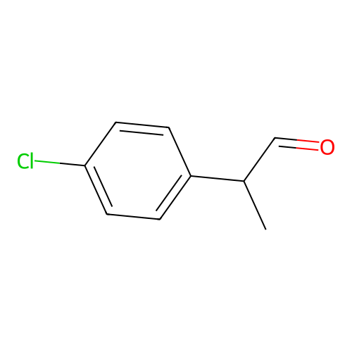 2-(4-Chlorophenyl)propanal structure