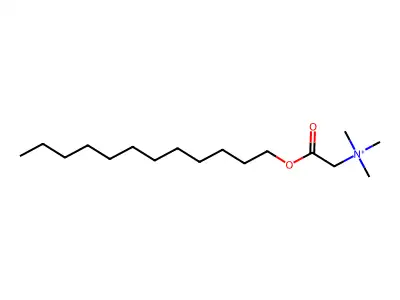 Ethanaminium, 2-(dodecyloxy)-N,N,N-trimethyl-2-oxo- structure