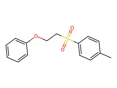 1-Methyl-4-(2-phenoxyethylsulfonyl)benzene structure