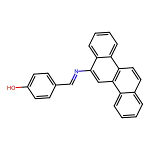 4-[(Chrysen-6-ylamino)methylidene]cyclohexa-2,5-dien-1-one structure