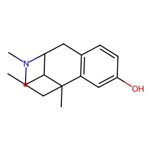 13-Ethyl-1,10-dimethyl-10-azatricyclo[7.3.1.02,7]trideca-2(7),3,5-trien-4-ol structure