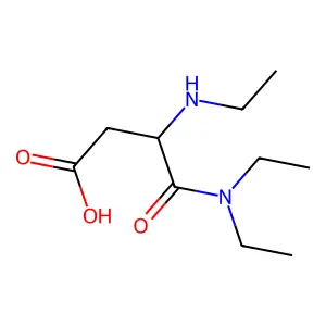 N,N,N~2~-Triethyl-alpha-asparagine structure
