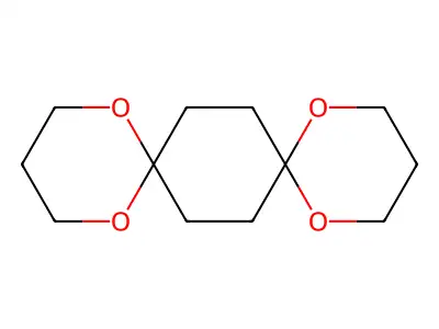 1,4-Cyclohexanedione bis(1,3-propylene ketal) structure