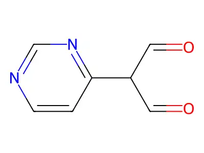 3-Hydroxy-2-pyrimidin-4-ylacrylaldehyde structure