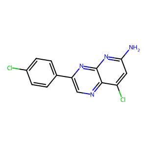 4-Pyrimidinamine, 2-chloro-6-(phenylsulfonyl)- structure