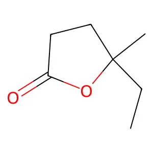 5-Ethyl-5-methyloxolan-2-one structure