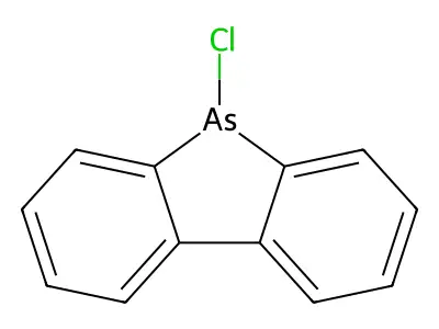 5H-Dibenzarsenole, 5-chloro- structure
