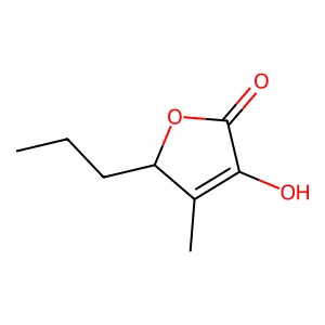 2(5H)-Furanone, 3-hydroxy-4-methyl-5-propyl- structure