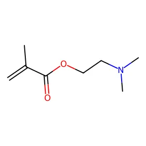(Dimethylamino)ethyl methacrylate structure
