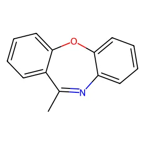 Dibenz(b,f)(1,4)oxazepine, 11-methyl- structure