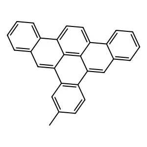 7-Methyldibenzo[h,rst]pentaphene structure