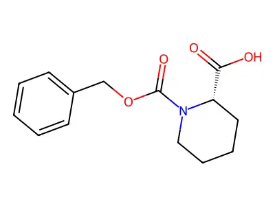 (S)-1-N-Cbz-Pipecolinic acid structure