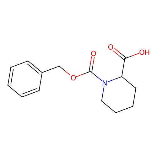 1-Carbobenzoxy-2-piperidinecarboxylic Acid structure