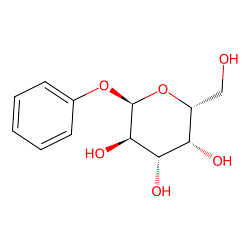 Phenyl-alpha-D-galactopyranoside structure